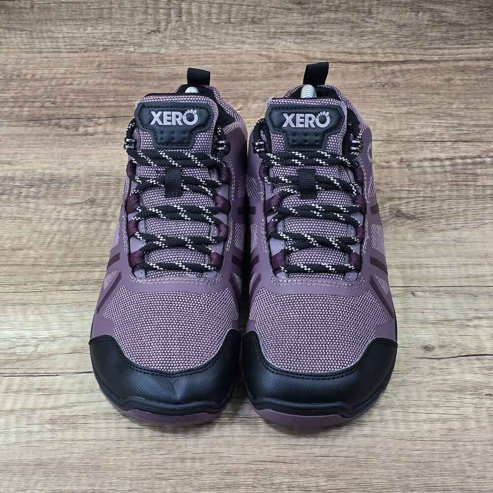 Xero Shoes DayLite Hiker Fusion Women's Sz 8.5 Mulberry Black Trail Hiking Shoes - Picture 2 of 9
